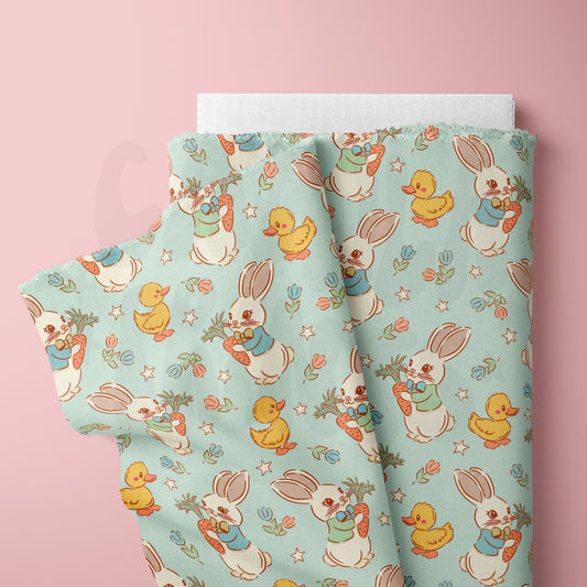 Bunny Boy Easter Seamless File