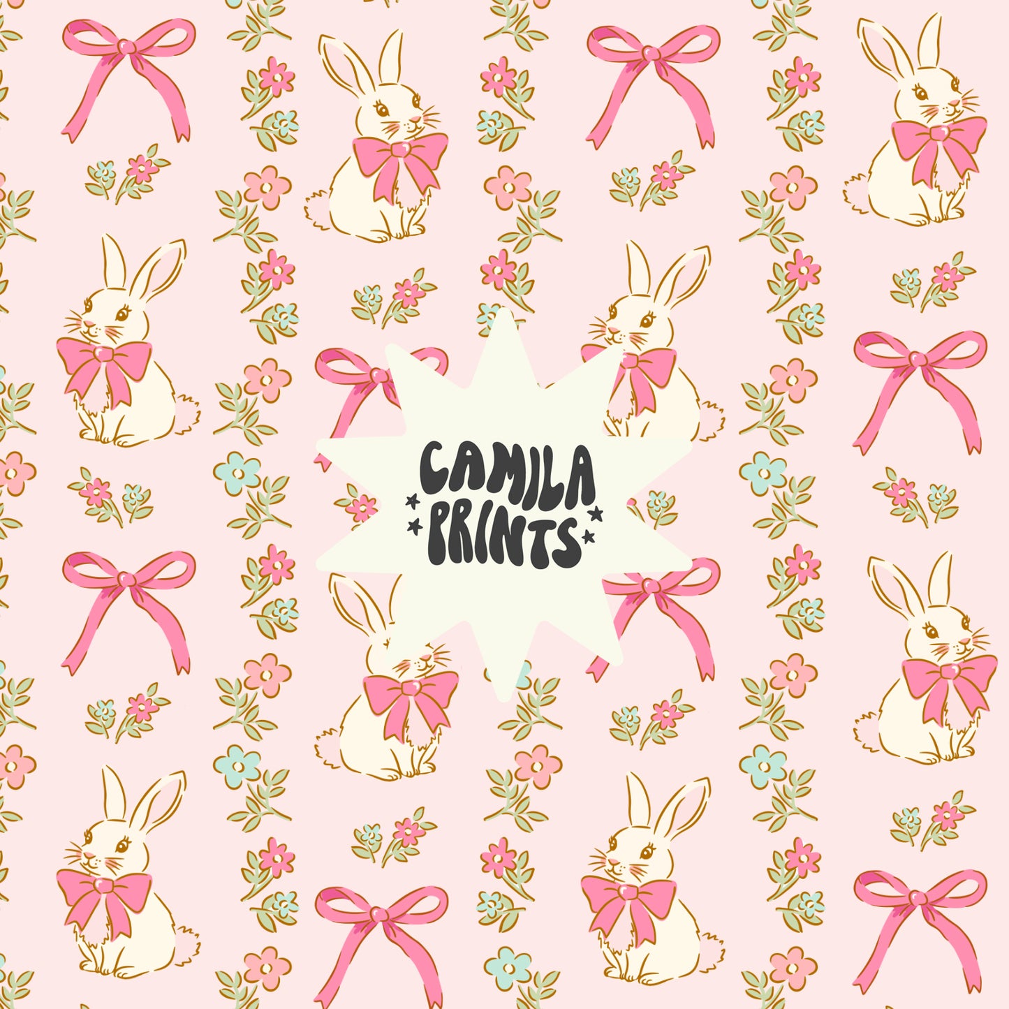 Preppy Bunny Seamless File