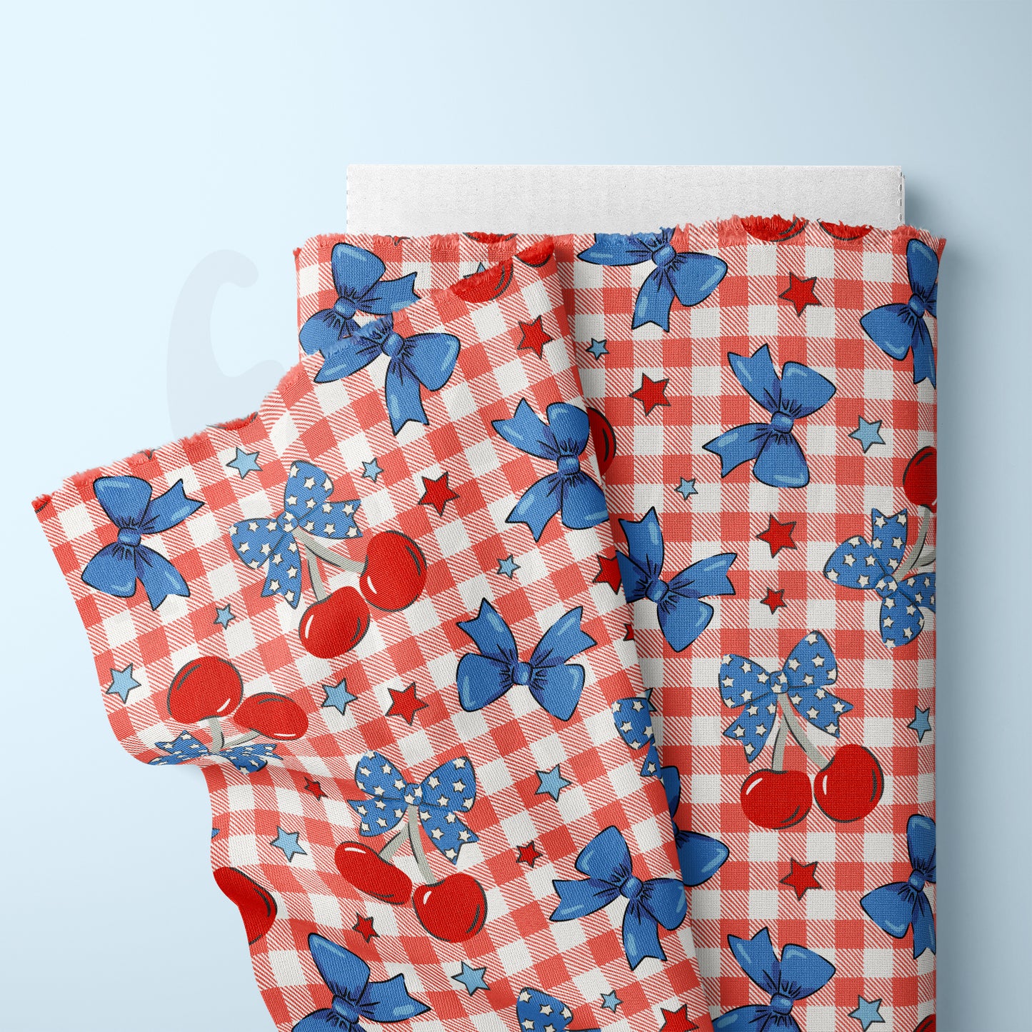Fourth of July Vintage Cherry Seamless File
