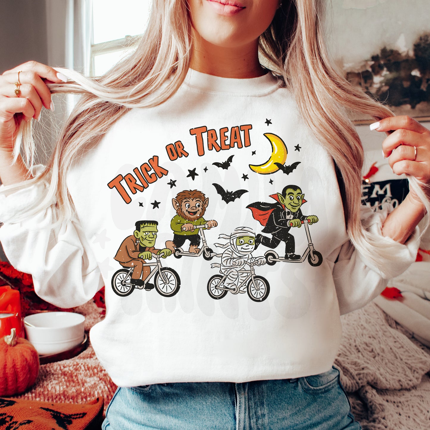 Trick or Treat Monsters Png and SVG Files