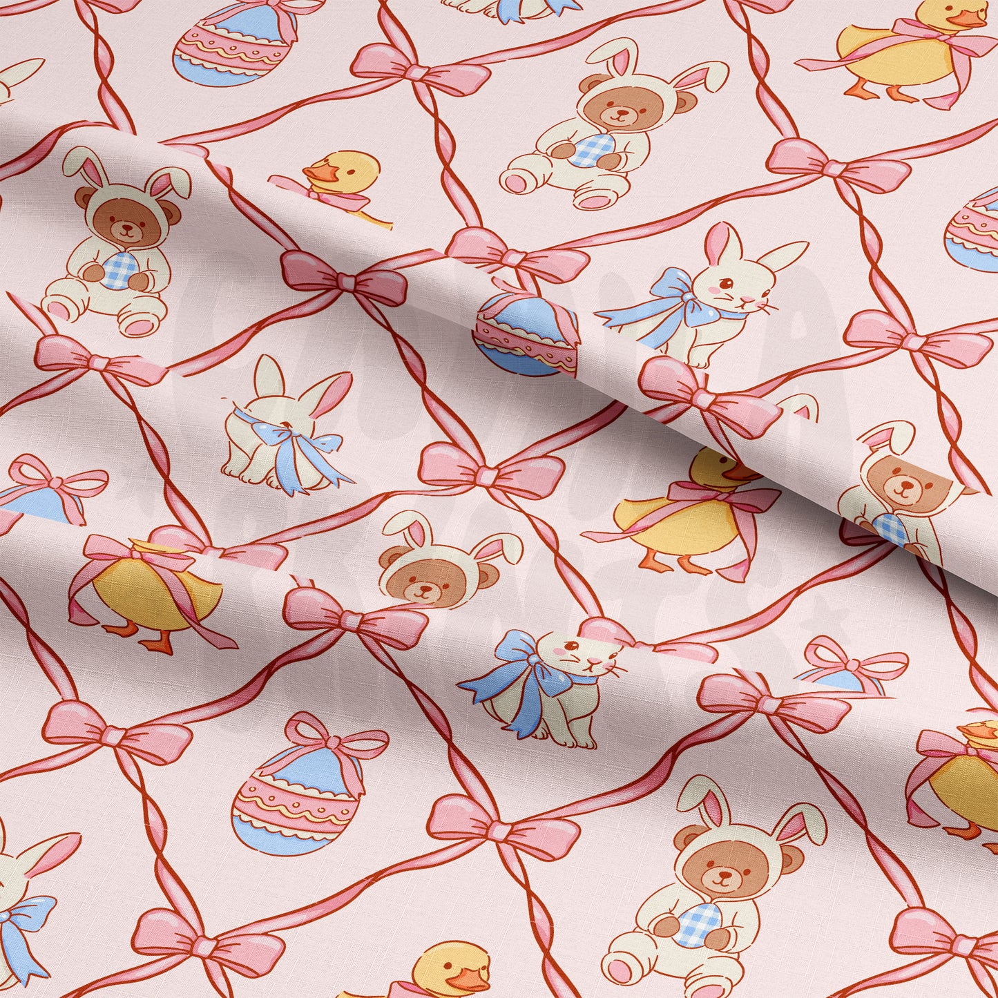 Easter Teddy Bear Trellis