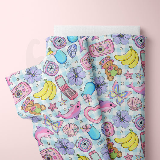 Summer Y2K Trinkets Seamless File