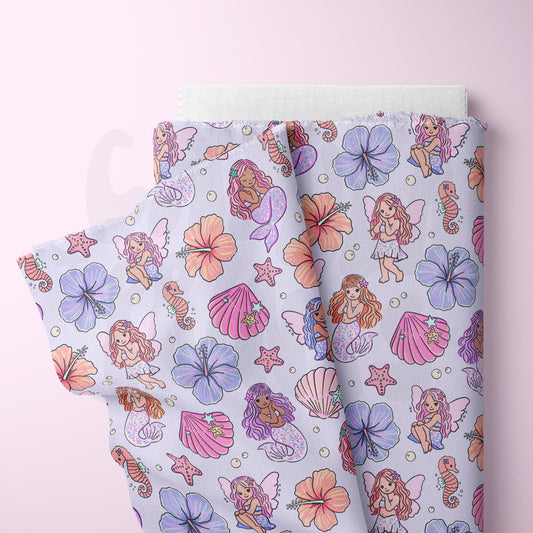 Mermaids and Fairies Seamless File