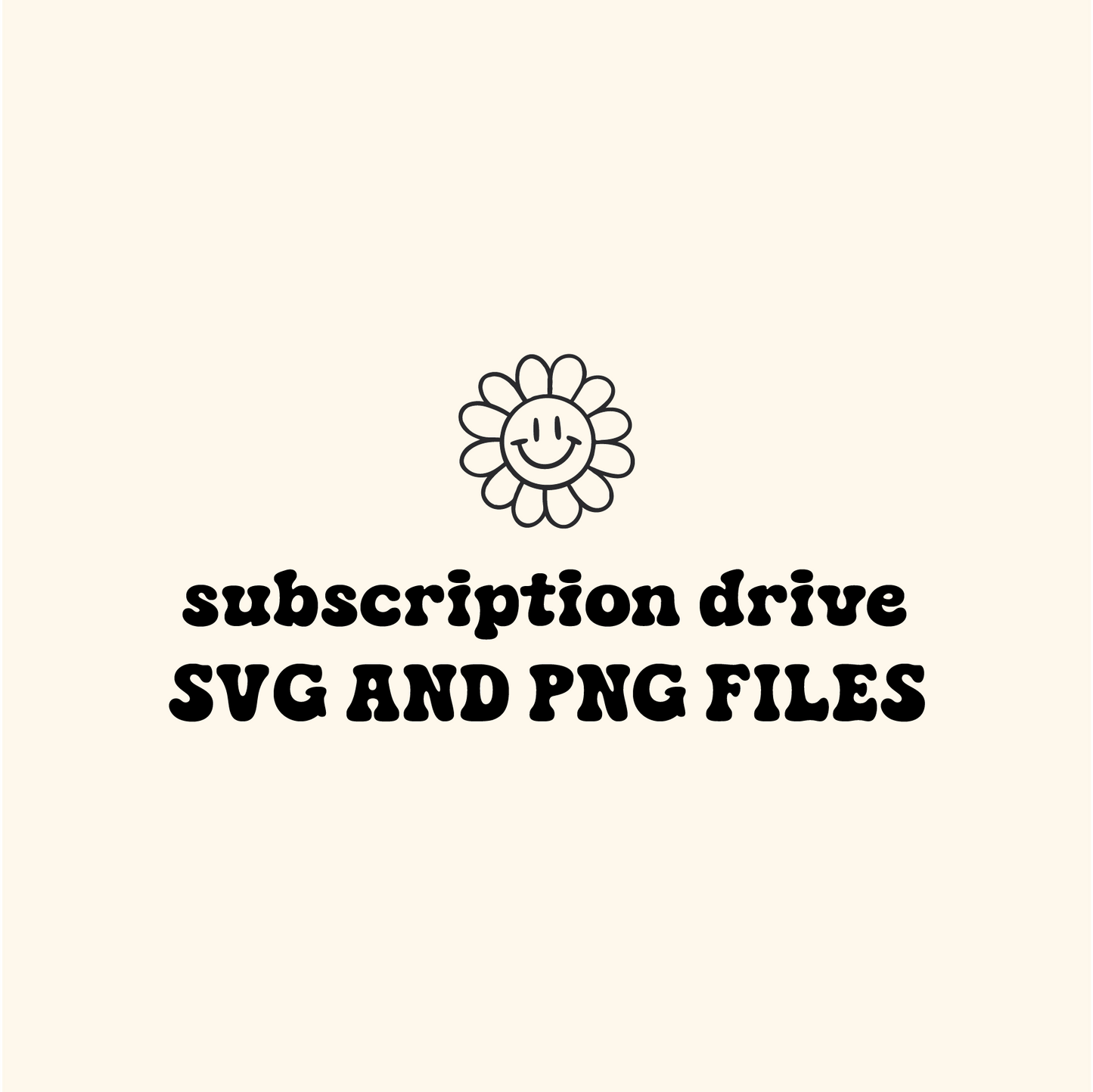 PNG and SVG Drive - Yearly Subscription