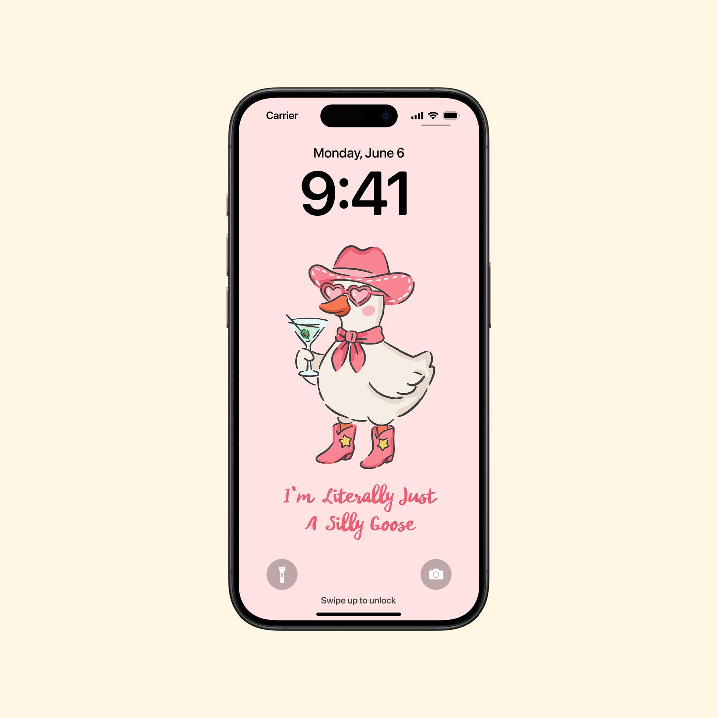 Silly Goose Wallpaper