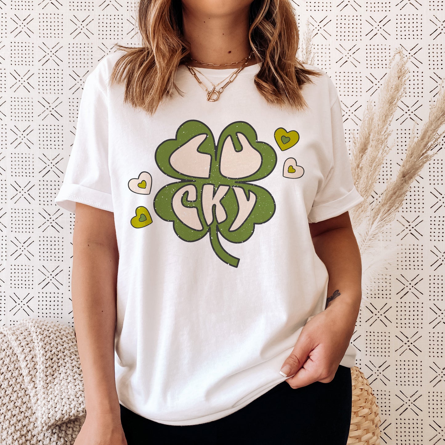 St Patrick’s Png Groovy SVG Lucky Sublimation Shirt Design