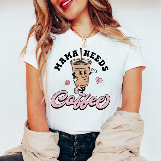 Mom PNG Coffee Sublimation SVG Shirt Design