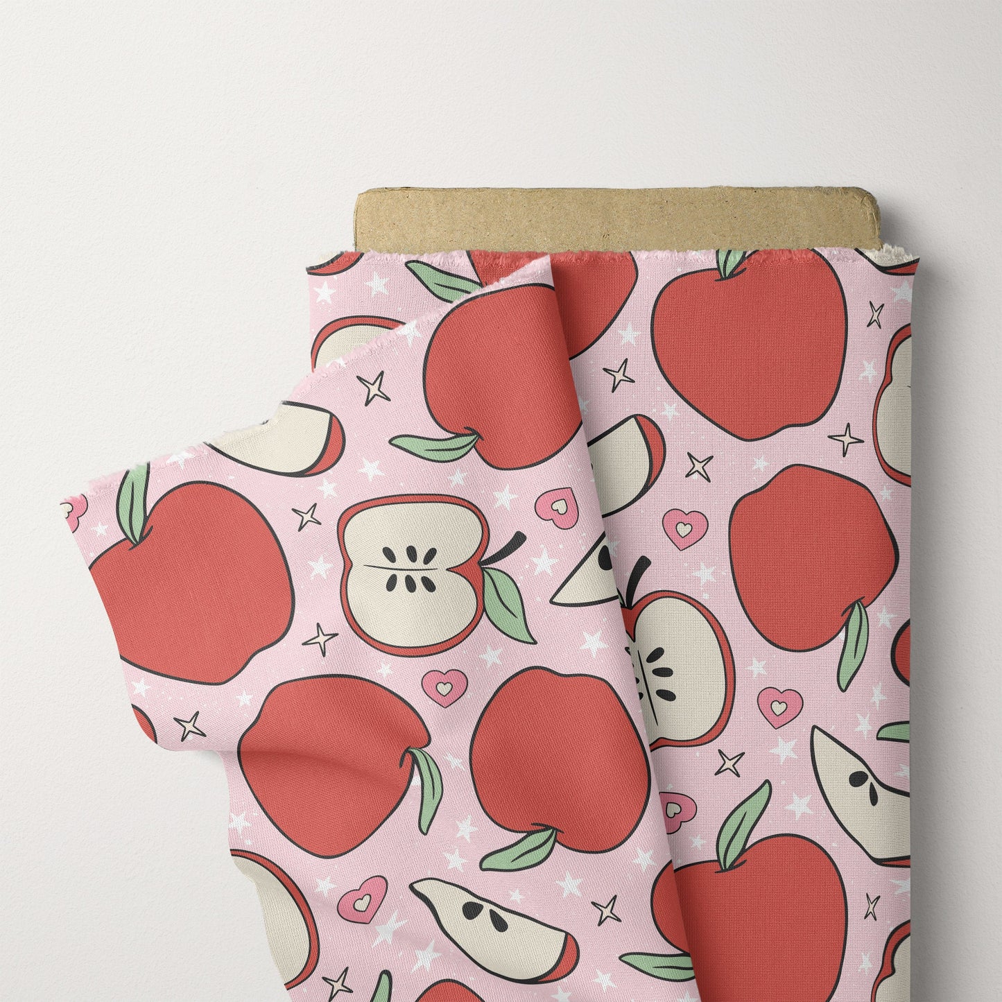 Apple Pattern Fruit Seamless Repeat Pattern for Fabric Sublimation