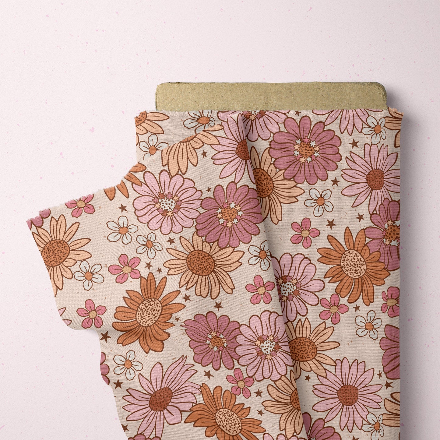 Fall Pattern Floral Autumn Flowers Seamless Repeat Pattern for Fabric Sublimation