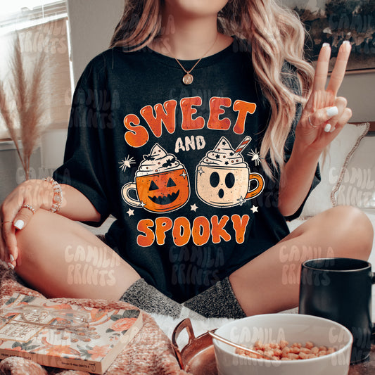 Halloween Sublimation Pumpkin Spice PNG Shirt Design - Dark Base