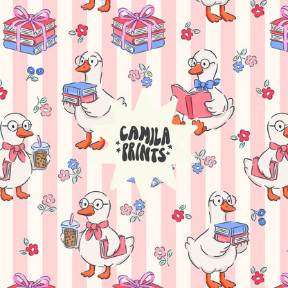 Silly Goose Books and Coffee Seamless File