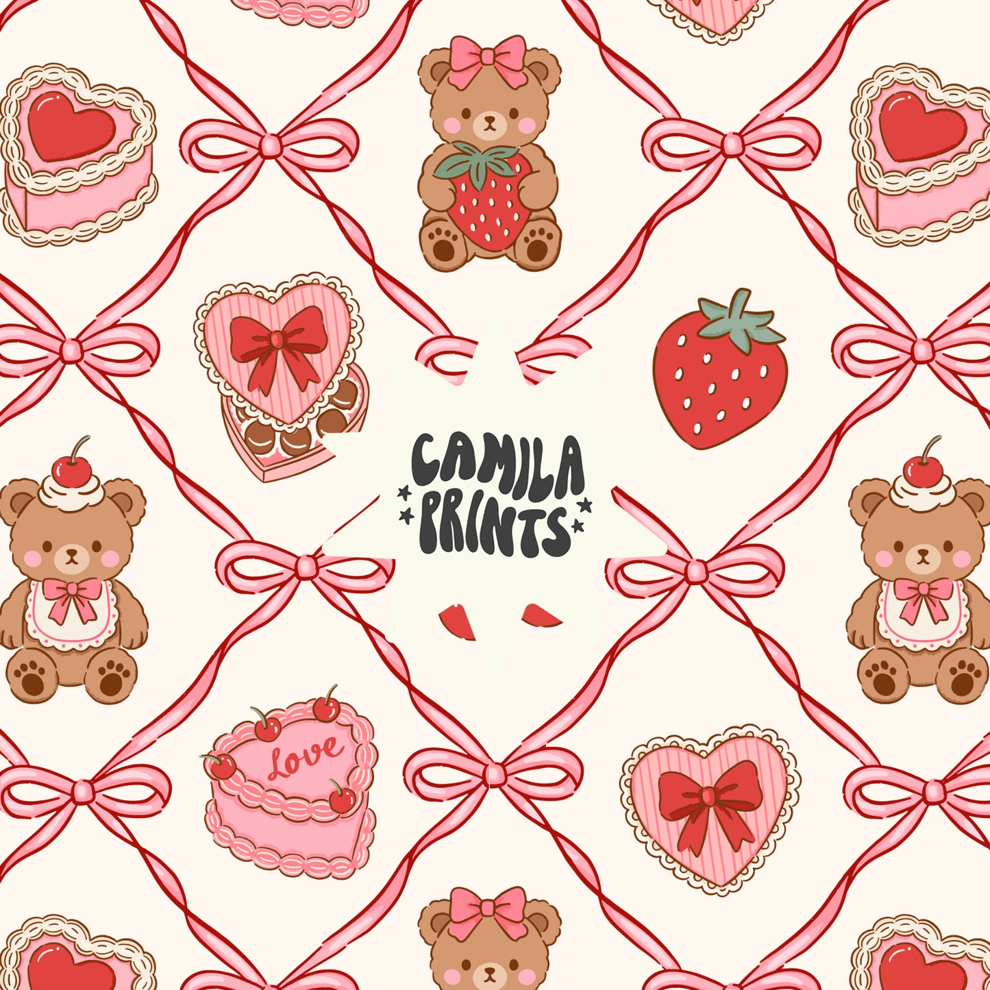 Valentines Teddy Bear Trellis