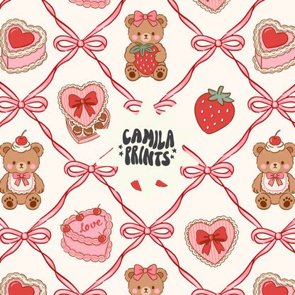 Valentines Teddy Bear Trellis