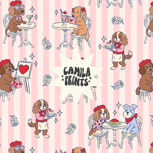 Valentines Puppy Cafe