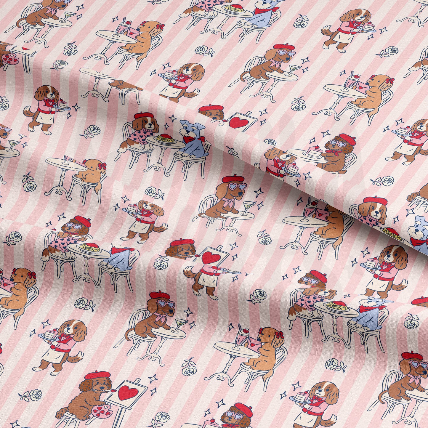 Valentines Puppy Cafe