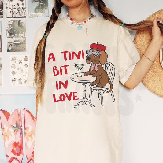 Dachshund Tini Bit in Love