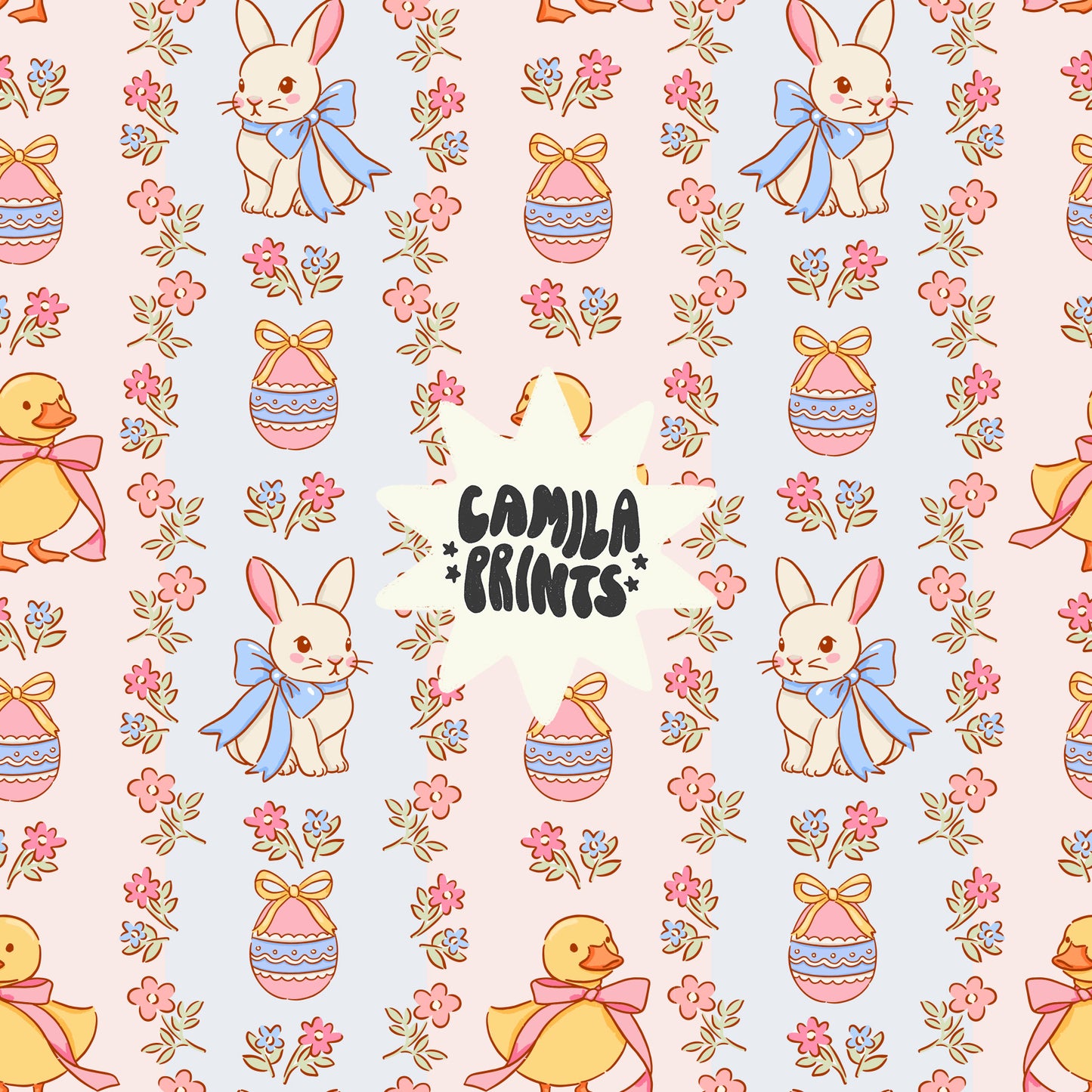 Preppy Easter Seamless File
