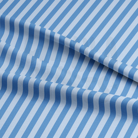 Blue Stripes Boy Summer Seamless Pattern