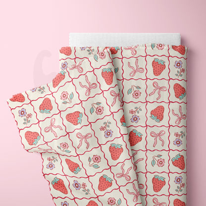 Strawberry Seamless Pattern