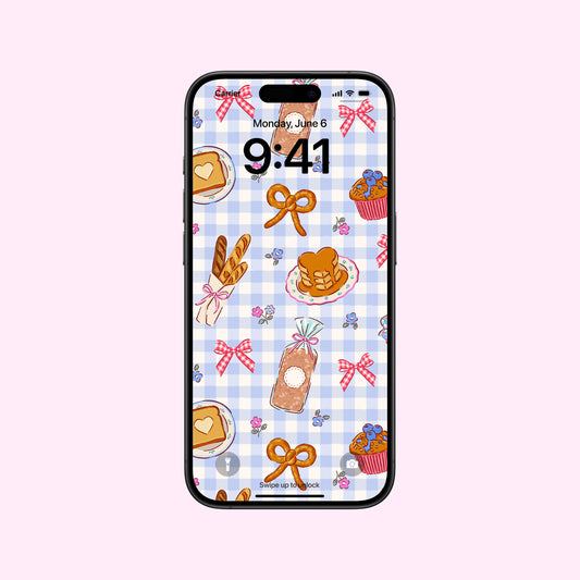 Cottagecore Brunch Wallpaper