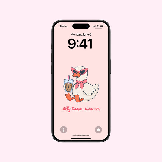 Silly Goose Summer Wallpaper