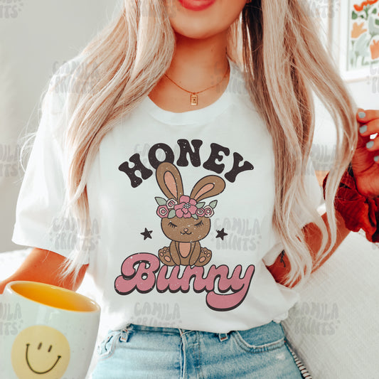 Easter Honey Bunny PNG and SVG File