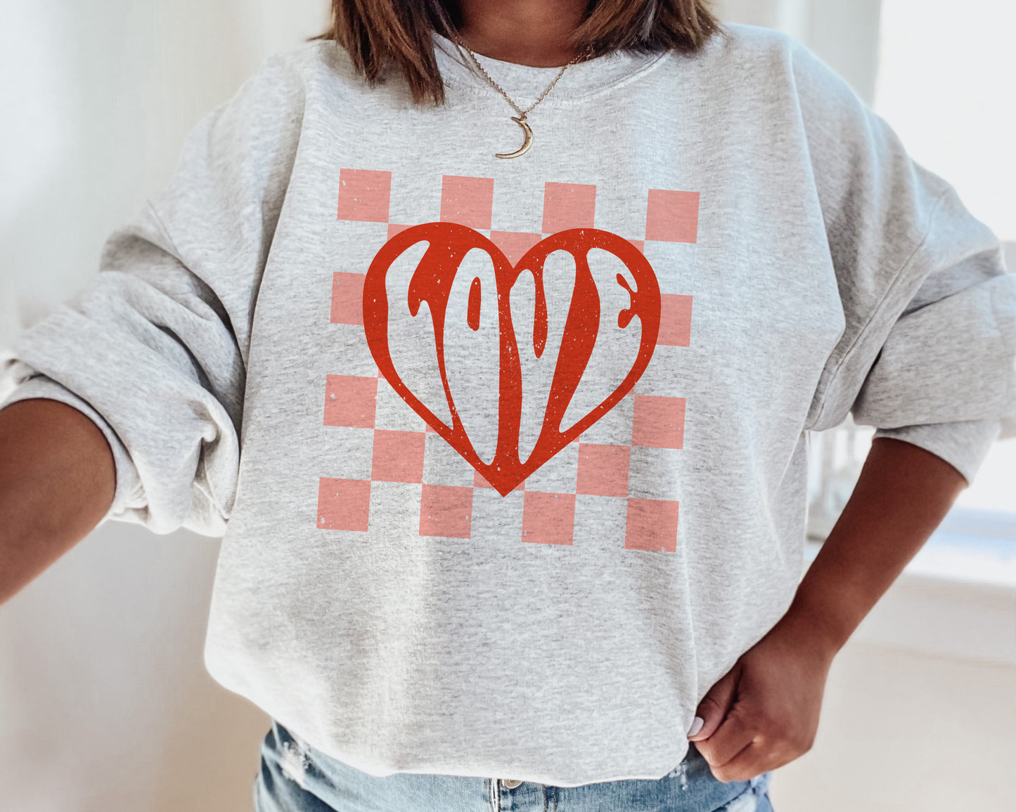 Groovy Valentines Png Sublimation Hippie Love Shirt Design