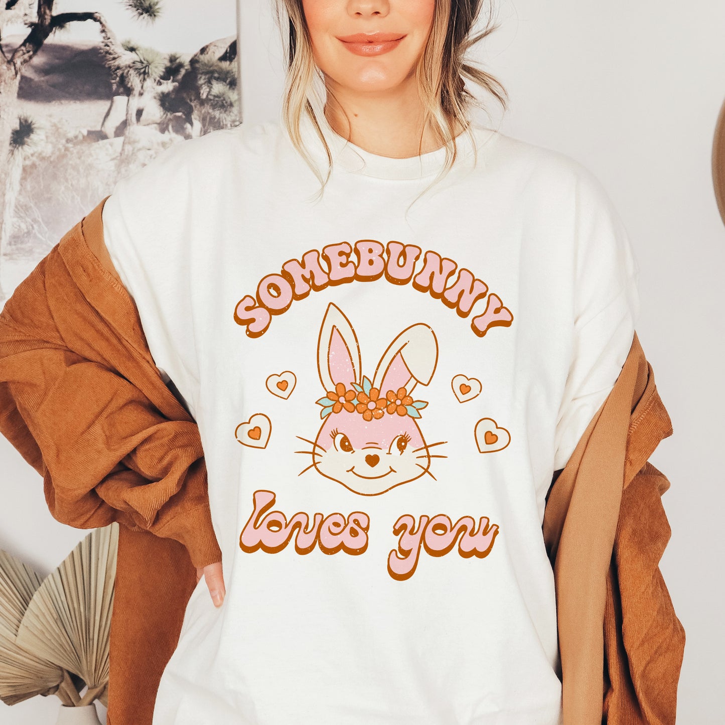 Easter PNG Sublimation  Bunny Love SVG Shirt Design