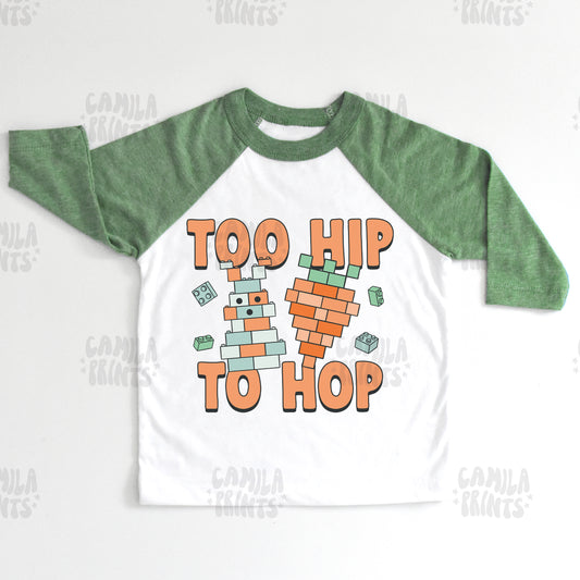 Easter Hip to Hop Blocks PNG and SVG Files