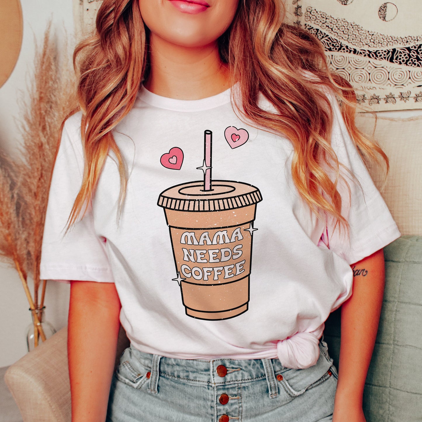Mama PNG Coffee Sublimation SVG Shirt Design
