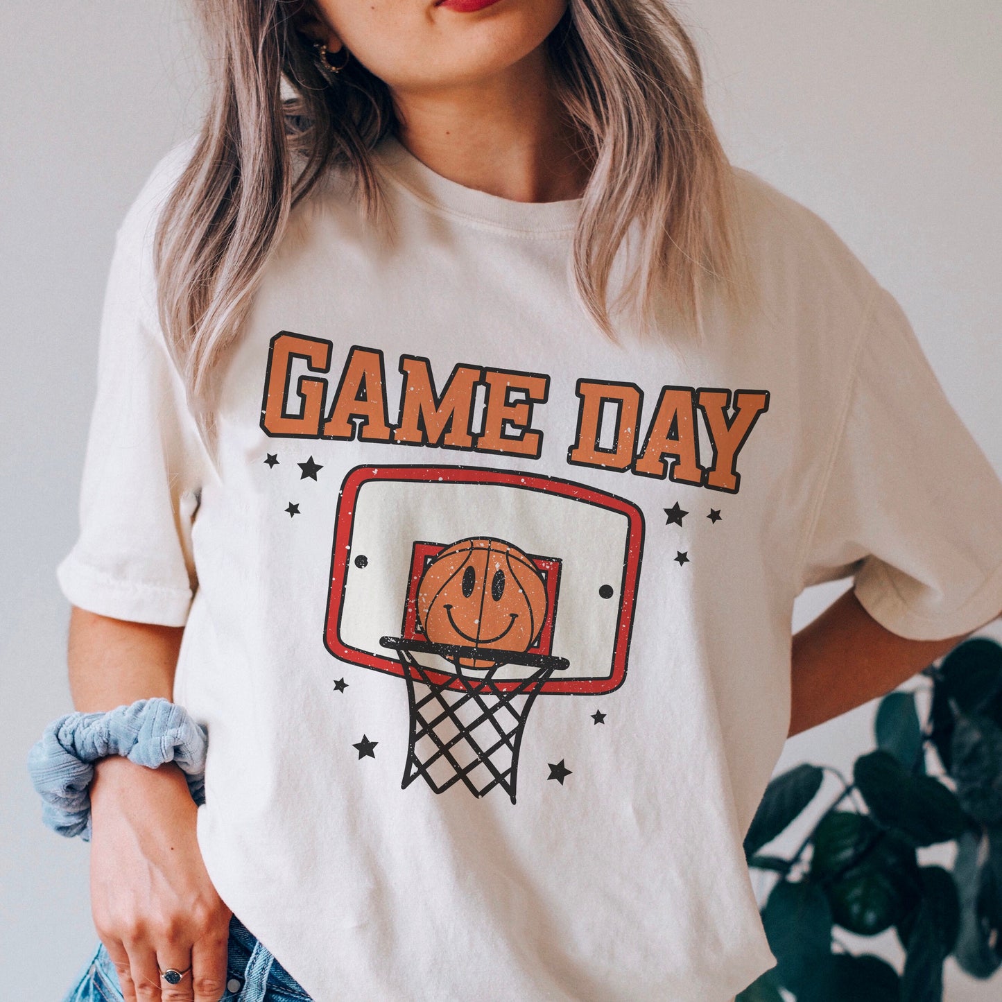 Basketball PNG Game Day Sublimation SVG Shirt Design