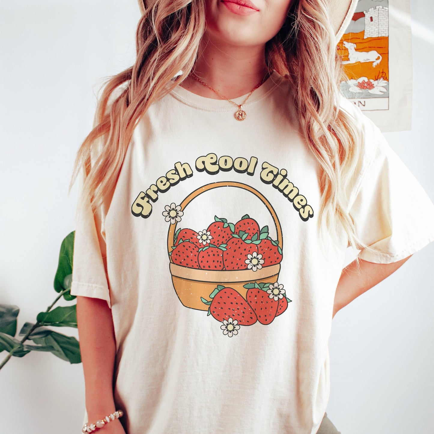 Strawberry PNG Sublimation Fresh Cool SVG Shirt Design