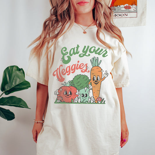 Eat your Veggies Png Sublimation Farmers Market Shirt Design