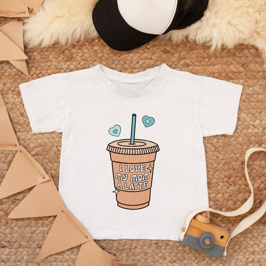 Baby Boy Mothers Day PNG Coffee Sublimation SVG Shirt Design