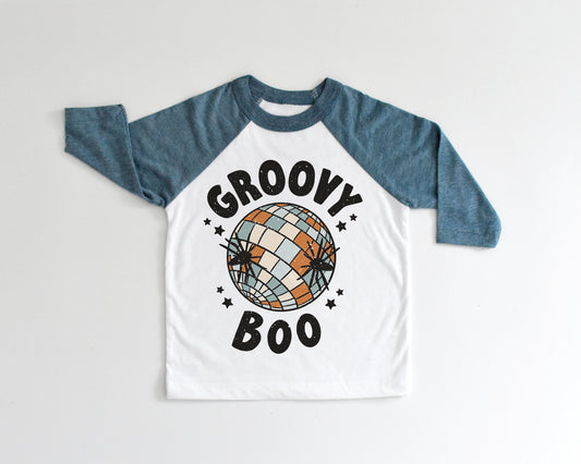 Boy Halloween Png Sublimation Groovy Boo SVG Shirt Design
