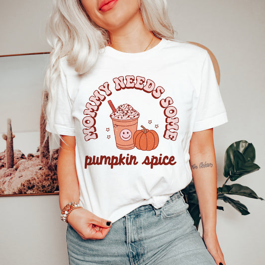 Fall PNG Pumpkin Spice Sublimation SVG Shirt Design