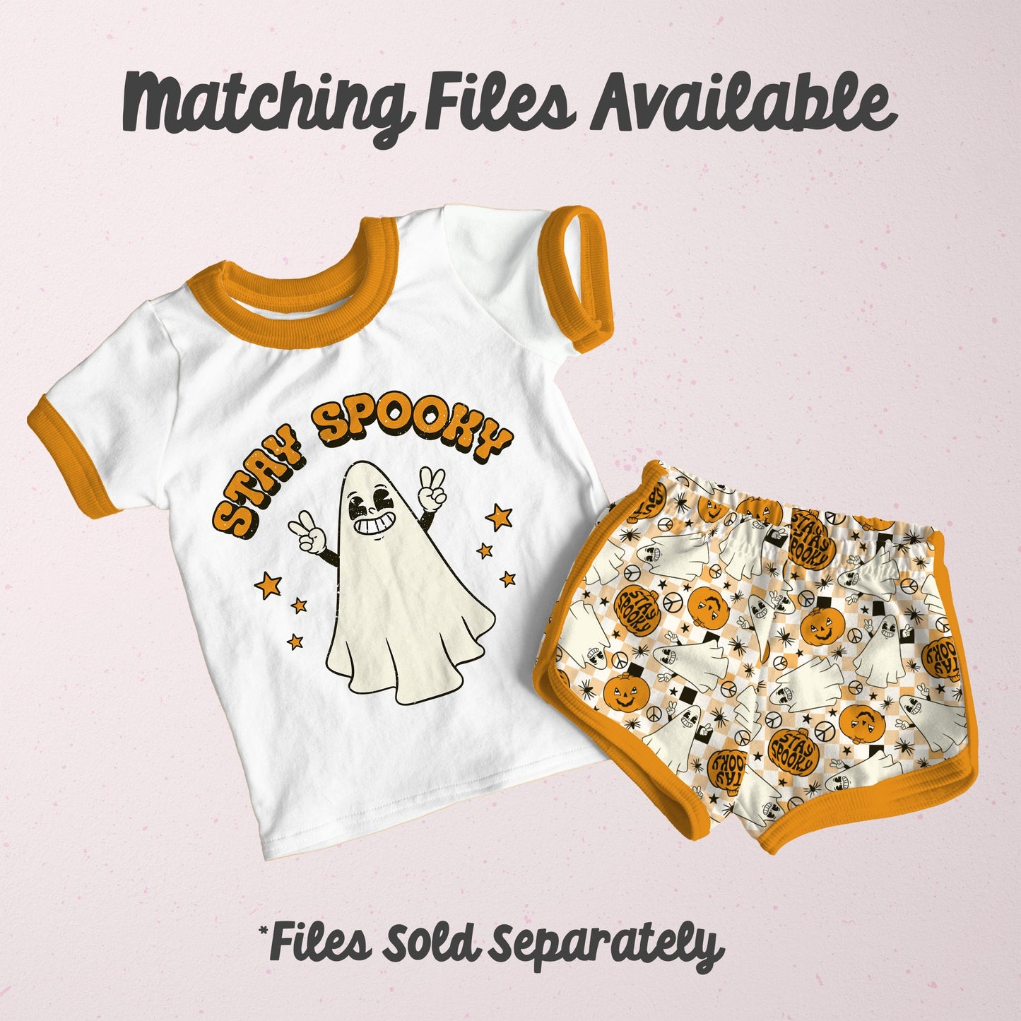 Halloween SVG Spooky Ghost PNG Sublimation File for Shirt Design