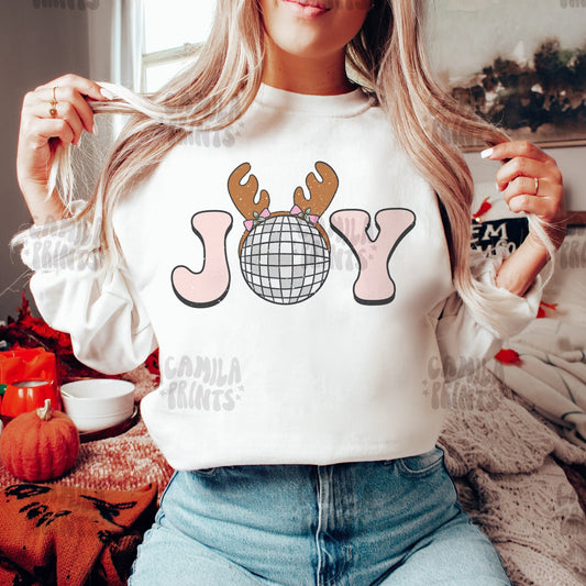 Christmas Sublimation Groovy Joy PNG Shirt Design