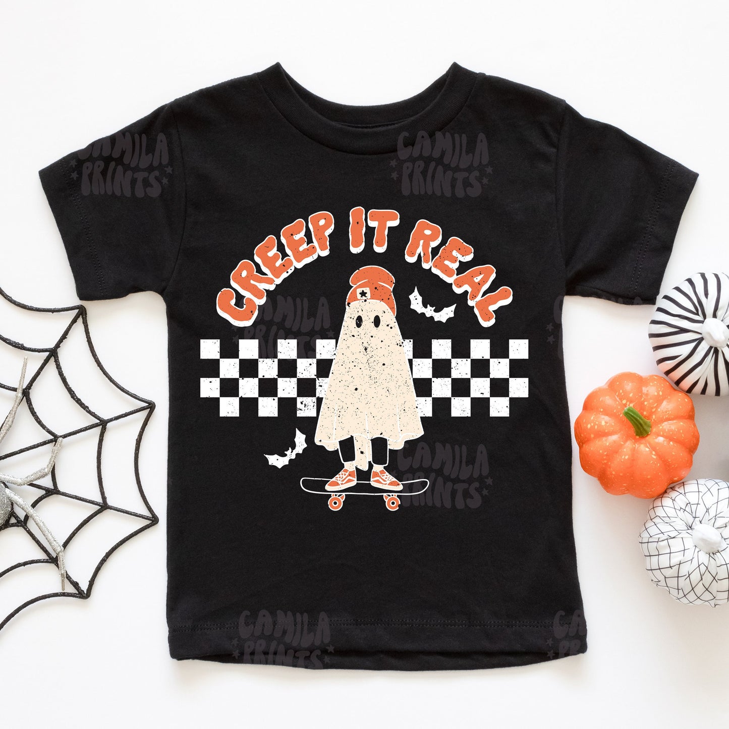 Boy SVG Halloween PNG Sublimation File for Shirt Design - Dark Base
