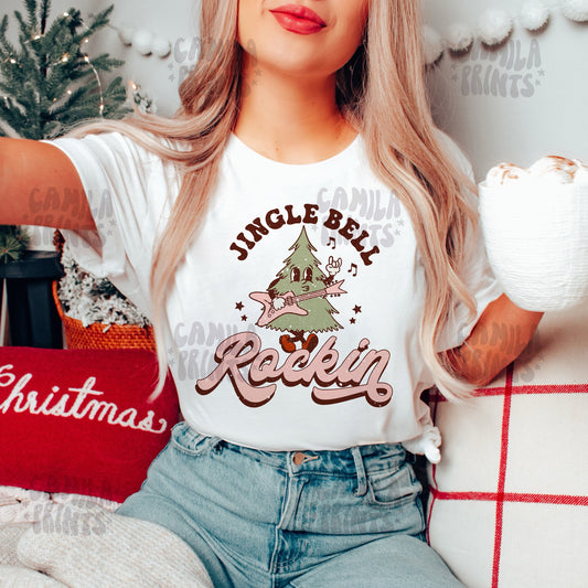 Christmas Png Sublimation Jingle Bell Rockin SVG Shirt Design