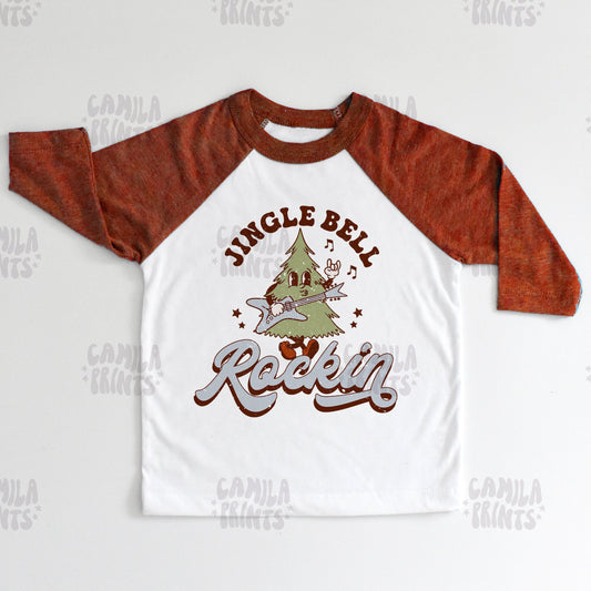 Boy Christmas Png Sublimation Jingle Bell Rockin SVG Shirt Design