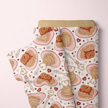 Valentines Pattern Spaghetti Seamless Repeat Pattern for Fabric Sublimation